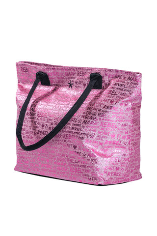 Signature Tote Bag in Pink