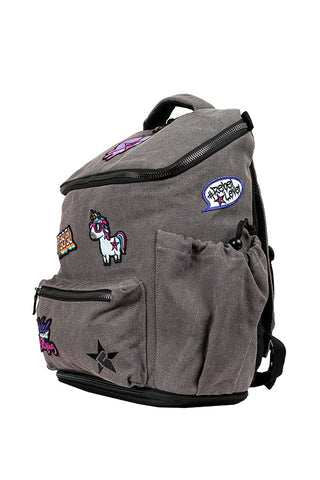 Smoke Rebel Hero Plus Backpack with Patches