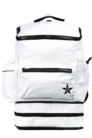 White Rebel Hero Plus Backpack