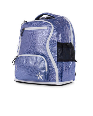 STEEL BLUE LEOPARD DREAM BAG PLUS