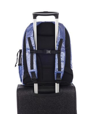 STEEL BLUE LEOPARD DREAM BAG PLUS