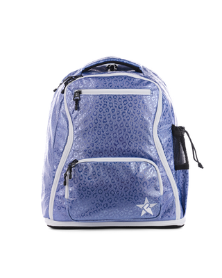 STEEL BLUE LEOPARD DREAM BAG PLUS