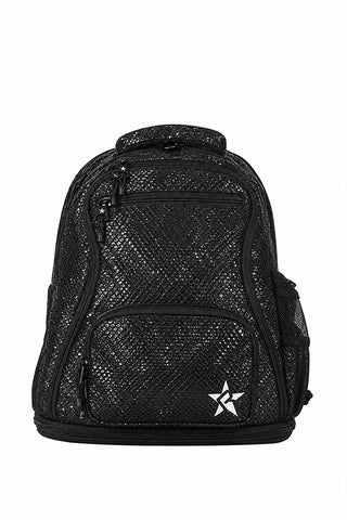 Black Viper Snakeskin Baby Rebel Dream Bag with Black Zipper