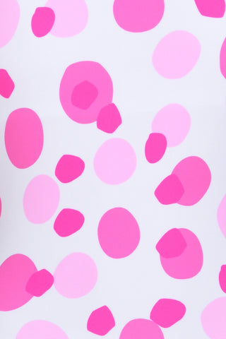 Wendy One-Piece Bathing Suit in Polka Dot Pink