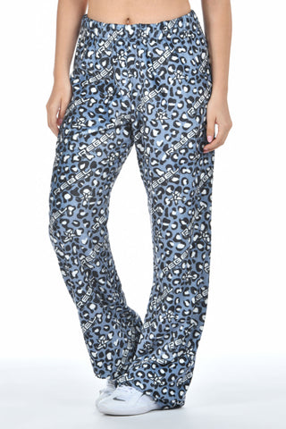 Wild Side Lounge Pants in Black Leopard