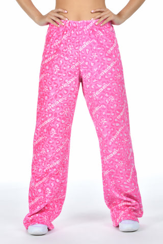 Wild Side Lounge Pants in Pink Leopard