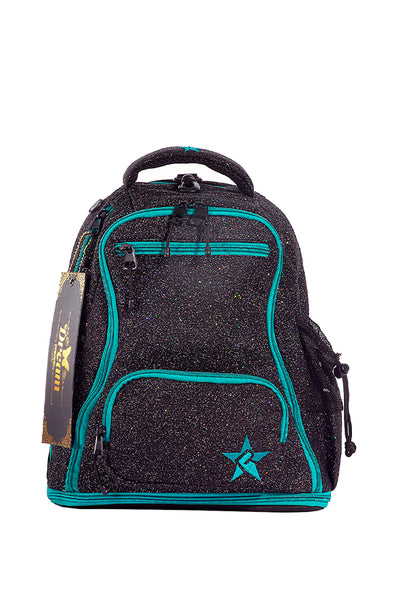 NWT Rebel Athletic Cheer Dance backpack with bling logo blue denim Dream Bag Royal Faux Suede Baby Rebel Dream Bag - Royal Blue Mini  main image 4