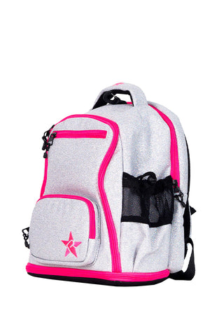Opalescent Rebel Baby Dream Bag with Pink Zipper