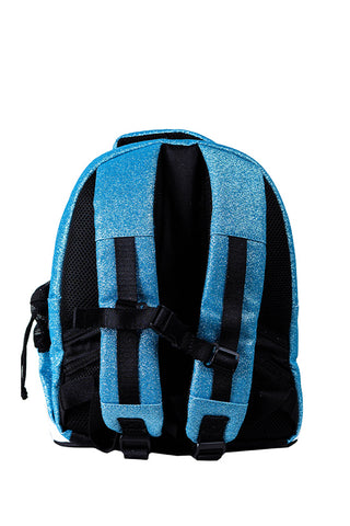 Arctic Blue Rebel Baby Dream Bag with White Zipper