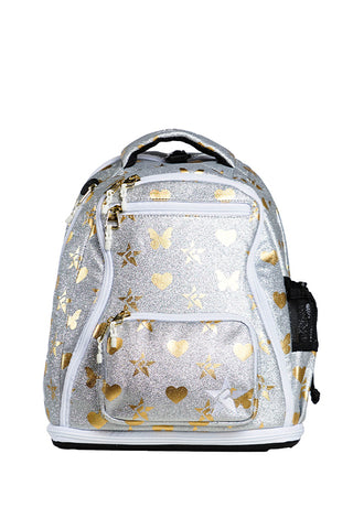 Mixed Metals Rebel Baby Dream Bag with White Zipper