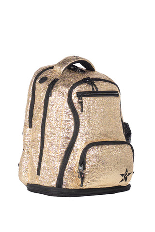 Tinsel in Gold Rebel Baby Bag Dream with Black