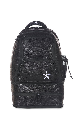 Black Viper Snakeskin Baby Rebel Dream Bag with Black Zipper