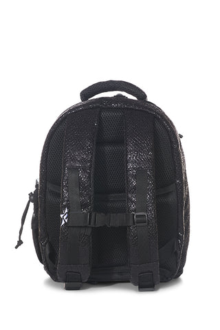 Black Viper Snakeskin Baby Rebel Dream Bag with Black Zipper