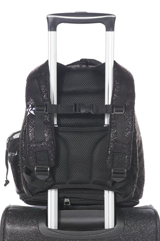 Black Viper Snakeskin Baby Rebel Dream Bag with Black Zipper