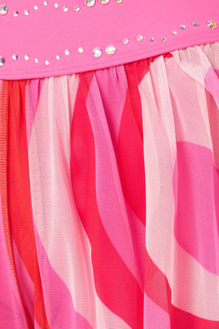 Zola Skirt in Groovy Pink