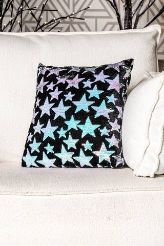 Sequin Star Pillow - FINAL SALE