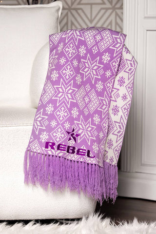 Rebel Scarf in Purple