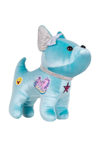Patch Bulldog in Turquoise