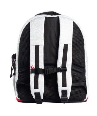 Opalescent Rebel Dream Bag with Red Zipper