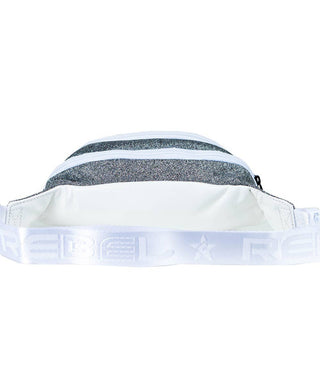 Moonstruck Adult Rebel Fanny Pack with White Zipper