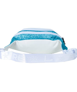 Adult Rebel Fanny Pack in Pixie Dust with White Zipper