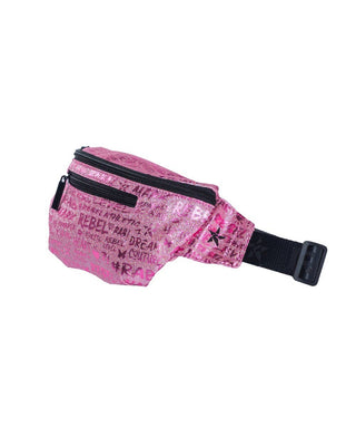 Youth Signature Rebel Fanny Pack in Pink