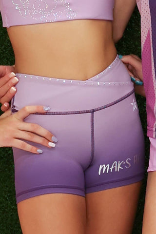 Lux Waist Compression Short in Mak's Fight - Special Order