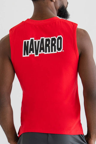 Navarro Guys Tank in Red - FINAL SALE