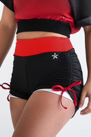 Navarro Sinch Short in Black and Red