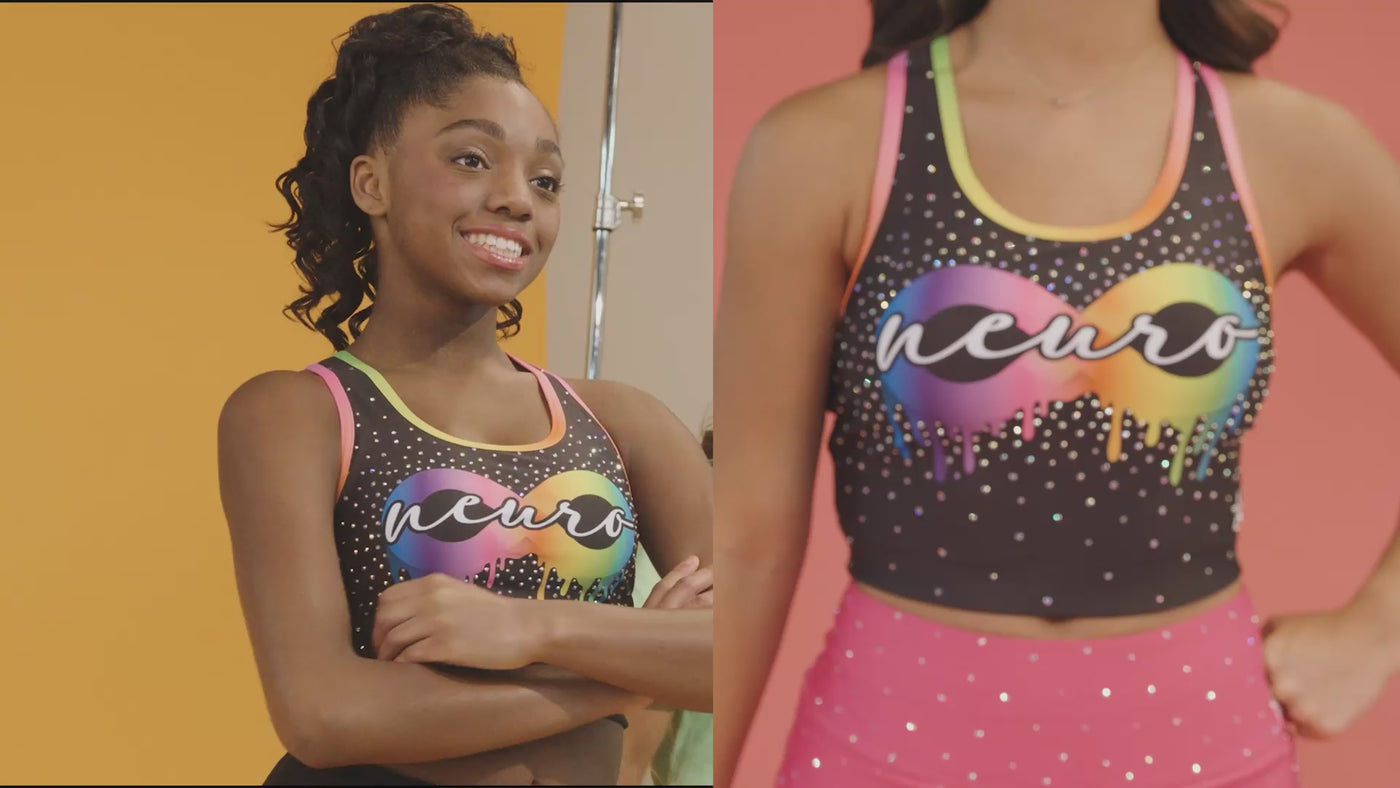 Video of our talent showcasing our new everybody collection on bright backgrounds 