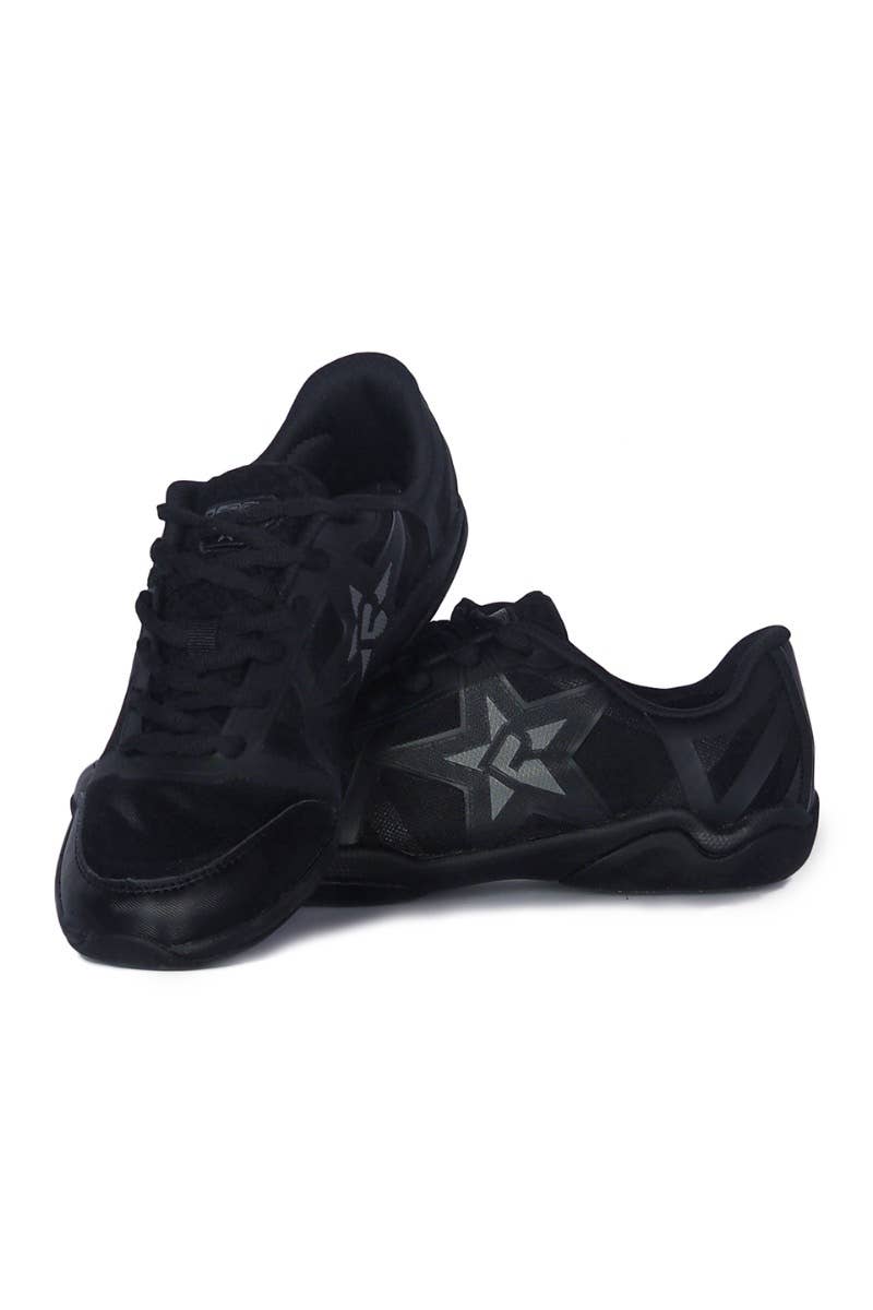Rebel Ruthless Blackout Cheer Shoes - Black Cheerleading Shoes – Rebel ...
