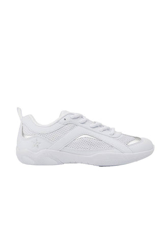 white cheer shoe