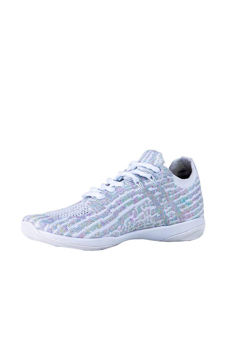 Rebel Revolt Ice White Cheer Shoes Rebel Athletic