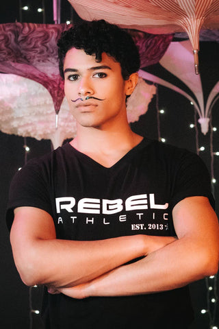 Rebel Athletic Est. 2013 Premium Tee Shirt in Black