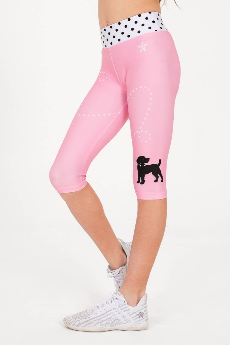 Pink Unicorn Womens Capri Leggings Unicorn Adult Capris, Unicorn