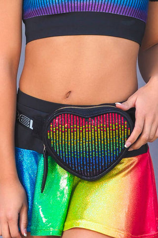 youth heart fanny pack