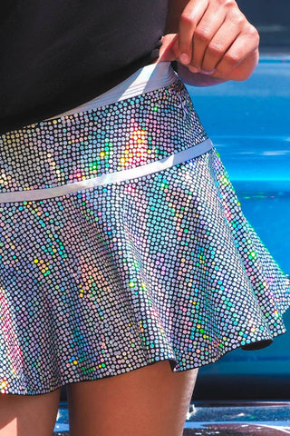 Dreamer Flouncy in Holographic Spangles - FINAL SALE