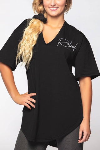 Cozy Shirt Dress in Black - FINAL SALE