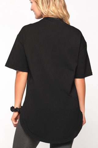Cozy Shirt Dress in Black - FINAL SALE