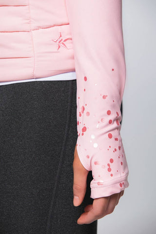 Luxury Puffer Jacket in Rose - FINAL SALE