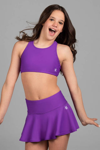 Legendary Flouncy Skirt in Purple