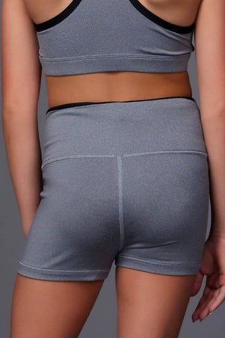 Legendary Compression Shorts in Gray HeatherFlex