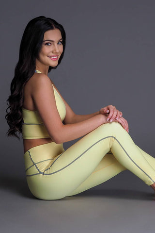 Legendary 7/8 Legging in Citrus - FINAL SALE
