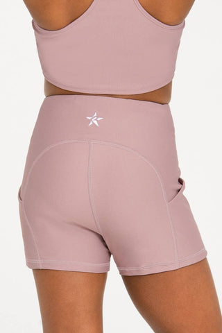 Iconic Compression Short in Fawn
