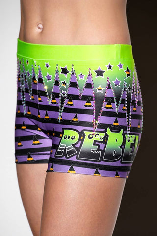 Mid Rise Compression Short in Haunted House - FINAL SALE