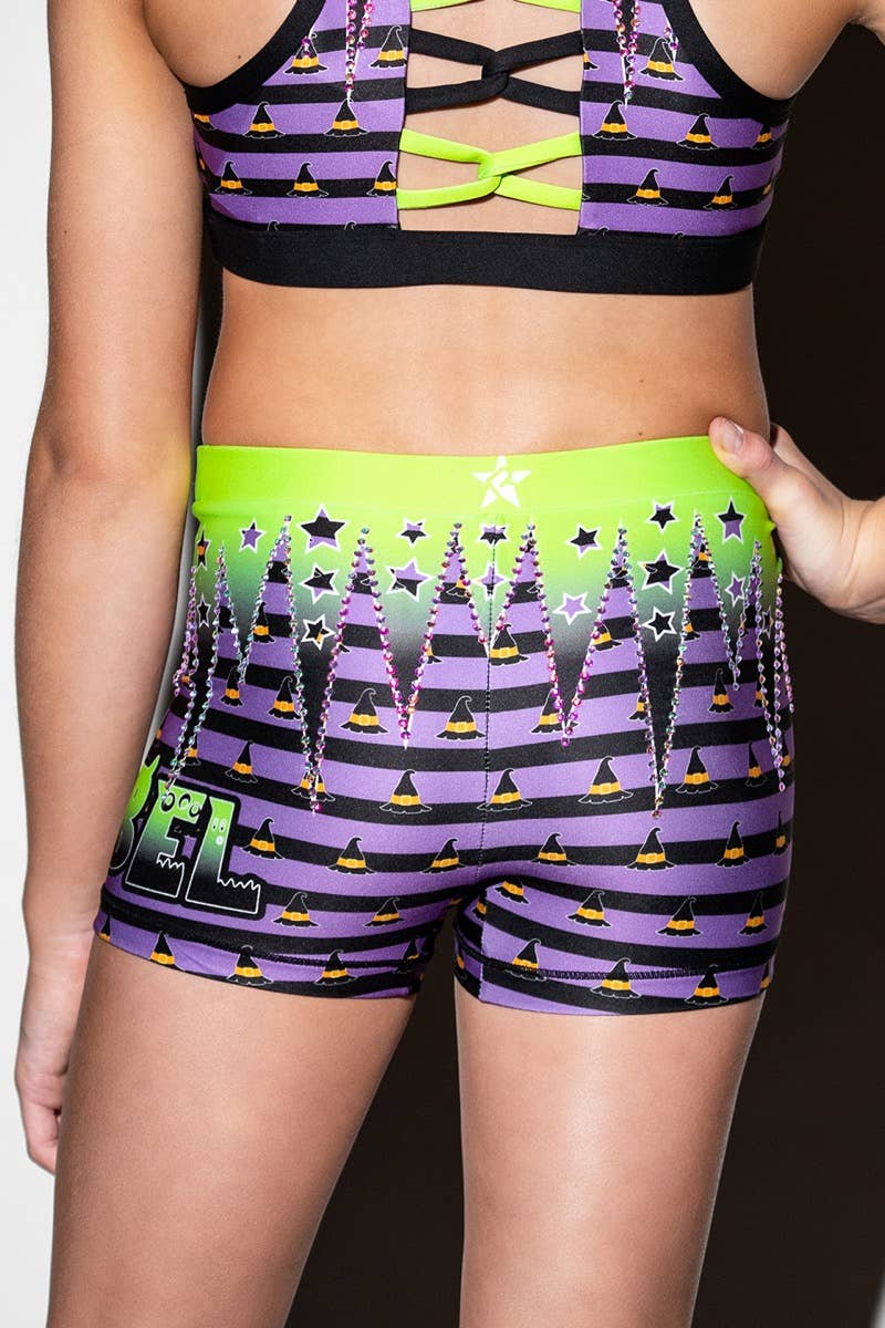Mid Rise Compression Short in Haunted House - FINAL SALE – Rebel