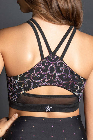 Crystal Couture Hallie Sports Bra