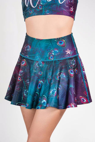 Legendary Flouncy Skirt in Peacock - FINAL SALE
