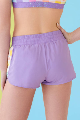 Sports Short in Pastel Picnic
