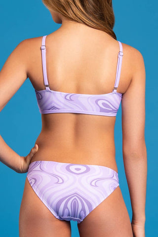 Bikini Bottom in Lilac Swirl